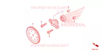 POMPE A HUILE pour Honda CLICK 125 SPOKED WHEELS de 2021