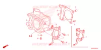 CYLINDRE pour Honda CLICK 125 SPOKED WHEELS de 2023
