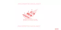 OUTIL pour Honda CLICK 125 I Idling Stop Casted Wheels de 2017