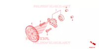 POMPE A HUILE pour Honda CLICK 125 I Idling Stop Casted Wheels de 2019