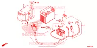 BATTERIE pour Honda CLICK 125 I Idling Stop Casted Wheels de 2020