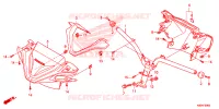 GUIDON   CARENAGE pour Honda CLICK 125 I Idling Stop Casted Wheels de 2020