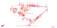 ARBRE A CAMES   SOUPAPE pour Honda CLICK 125 I Idling Stop Casted Wheels de 2020