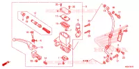 MAITRE CYLINDRE DE FREIN AVANT pour Honda CLICK 125 I Idling Stop Casted Wheels de 2020