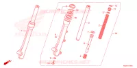 FOURCHE pour Honda CLICK 125 de 2021