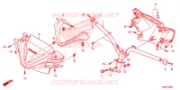GUIDON   CARENAGE pour Honda CLICK 125 de 2021