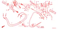 LEVIER DE GUIDON   CABLE   COMMODO pour Honda CLICK 125 de 2023