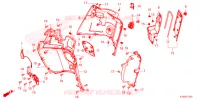 PROTEGE JAMBES pour Honda GIORNO 125 ABS de 2023