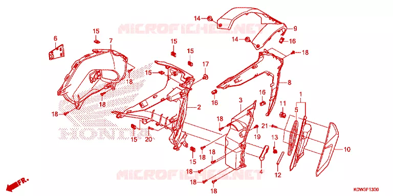 PROTEGE JAMBES Honda SCOOTER 150 ADV 2020  ADV150AL