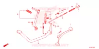 PEDALE   KICK pour Honda WAVE 110 Front brake drum, Kick start, Spoked wheels de 2023