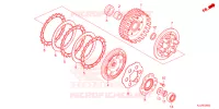 EMBRAYAGE pour Honda WAVE 110 Front brake drum, Kick start, Spoked wheels 4TH de 2024