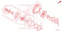 EMBRAYAGE UNIDIRECTIONNEL pour Honda WAVE 110 Front brake drum, Kick start, Spoked wheels 3TH de 2024