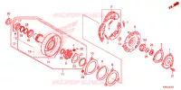 EMBRAYAGE UNIDIRECTIONNEL pour Honda WAVE 110 Front brake disk, Kick start, Spoked wheels de 2020