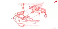 FEUX ARRIERE pour Honda WAVE 110 Front brake disk, Kick start, Spoked wheels de 2020
