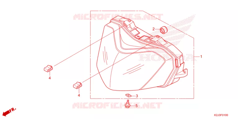 PHARE Honda MOTO 110 WAVE 2021  AFS110KSFM