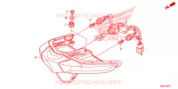 FEUX ARRIERE pour Honda WAVE 110 Front brake disk, Electric start, Casted wheels de 2019