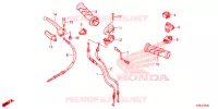 LEVIER DE GUIDON   CABLE   COMMODO pour Honda WAVE 110 Front brake disk, Electric start, Casted wheels de 2019