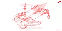 FEUX ARRIERE pour Honda WAVE 110 Front brake disk, Electric start, Casted wheels de 2020