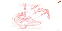 FEUX ARRIERE pour Honda WAVE 110 Front brake disk, Electric start, Casted wheels de 2023
