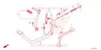PEDALE   KICK pour Honda WAVE 110 Front brake disk, Electric start, Casted wheels de 2024