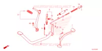 PEDALE   KICK pour Honda WAVE 110 Front brake disk, Electric start, Casted wheels LO de 2024