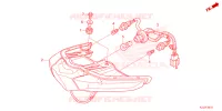 FEUX ARRIERE pour Honda WAVE 110 Front brake disk, Electric start, Casted wheels LO de 2024
