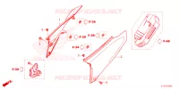 COUVERCLES LATERAUX pour Honda CRF 300 L de 2024