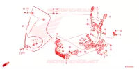 PARE BRISE pour Honda CRF 300 RALLY de 2024