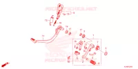 PEDALE pour Honda MSX GROM 125 de 2022