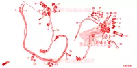 COMMODO   LEVIER   CABLE pour Honda PCX 150 de 2014