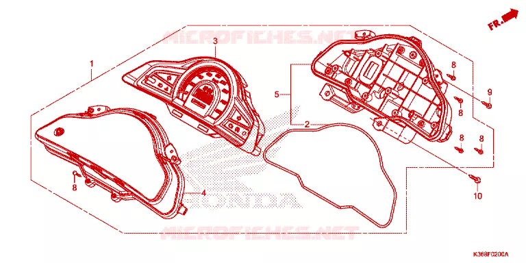 COMPTEUR Honda SCOOTER 150 PCX 2015  WW150F_TH