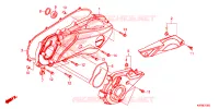 COUVERCLE GAUCHE pour Honda PCX 150 Idling Stop de 2018