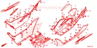 MARCHE PIEDS pour Honda PCX 150 Idling Stop de 2018