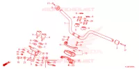 GUIDON   CARENAGE pour Honda PCX 160 de 2023