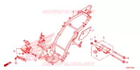 CADRE pour Honda CLICK 150 de 2019