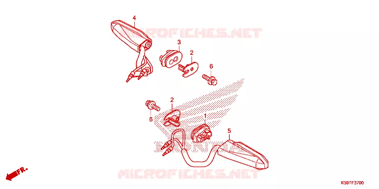 CLIGNOTANT Honda SCOOTER 150 CLICK 2019  ACB150CBTL_TH
