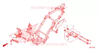 CADRE pour Honda CLICK 150 de 2021