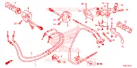 COMMODO   LEVIER   CABLE pour Honda CLICK 150 de 2021