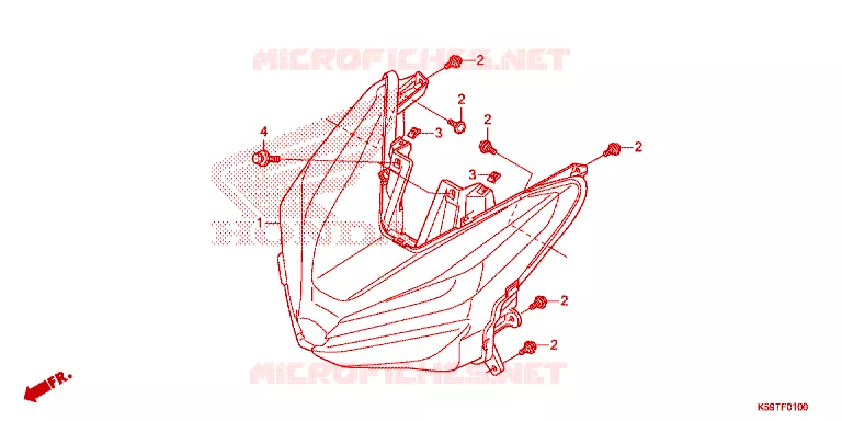 PHARE Honda SCOOTER 150 CLICK 2021  ACB150CBTM_TH