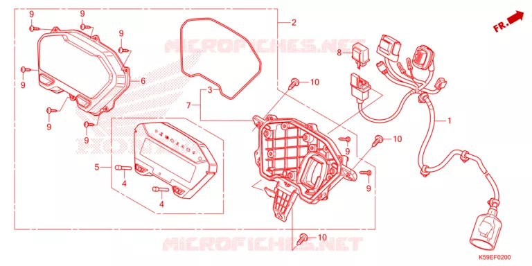 COMPTEUR Honda MOTO 150 CLICK 2021  ACB150CBTM_TH