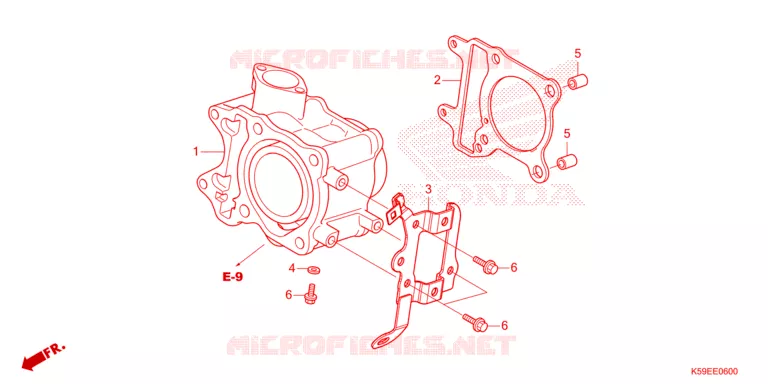 CYLINDRE Honda MOTO 150 CLICK 2021  ACB150CBTM_TH