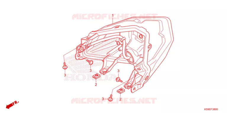 FEU ARRIERE Honda MOTO 150 CLICK 2021  ACB150CBTM_TH