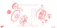 EMBRAYAGE pour Honda WAVE 125 Electric start, Cast wheels de 2014