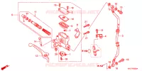 MAITRE CYLINDRE DE FREIN AVANT pour Honda WAVE 125 Kick start, Spoked wheels de 2012