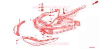 FEUX ARRIERE pour Honda WAVE 125 Kick start, Spoked wheels de 2016