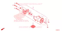 POMPE A HUILE pour Honda WAVE 125 Kick start, Spoked wheels de 2016