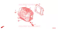 CYLINDRE pour Honda WAVE 125 Electric start, Spoked wheels de 2017