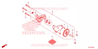 POMPE A HUILE pour Honda WAVE 125 Electric start, Spoked wheels de 2018