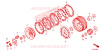 EMBRAYAGE pour Honda CBR 150 R ABS REPSOL de 2020