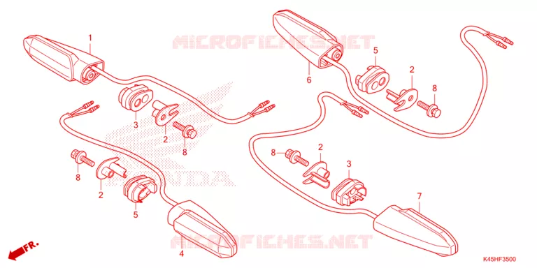 CLIGNOTANT Honda MOTO 150 CBR 2021  CBR150RAM